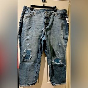 Old Navy boyfriend jeans size 20 in original package